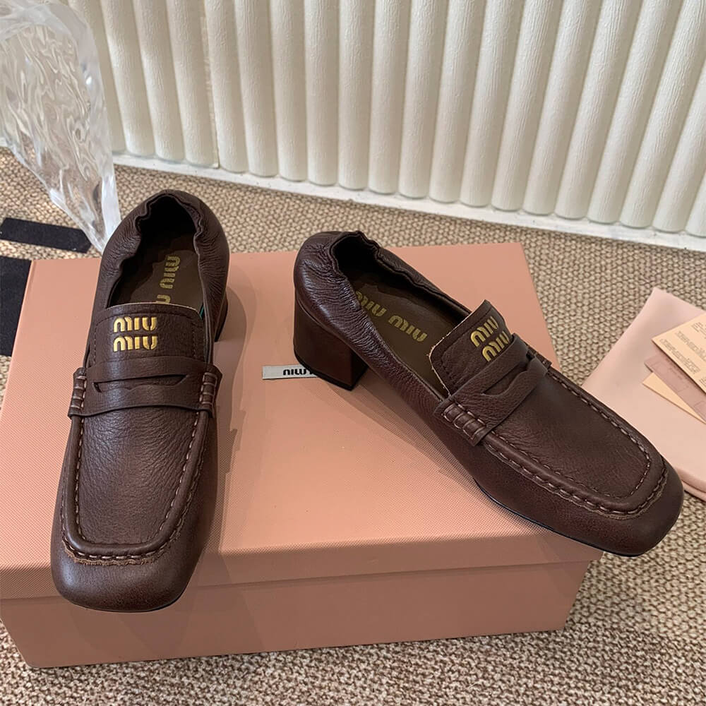 M1um1u WOMEN LOAFER