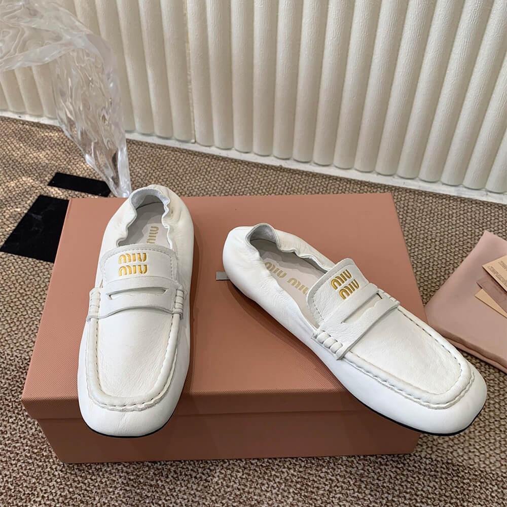 M1um1u WOMEN LOAFER