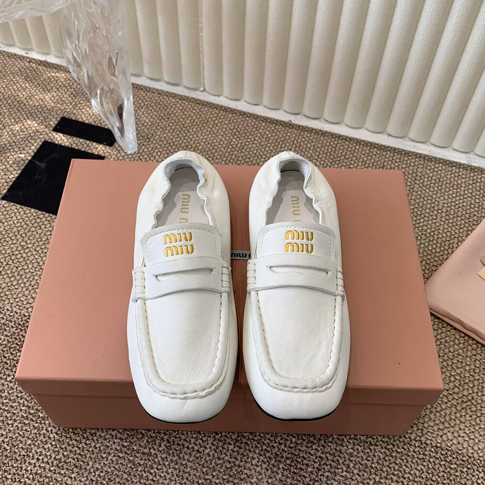 M1um1u WOMEN LOAFER