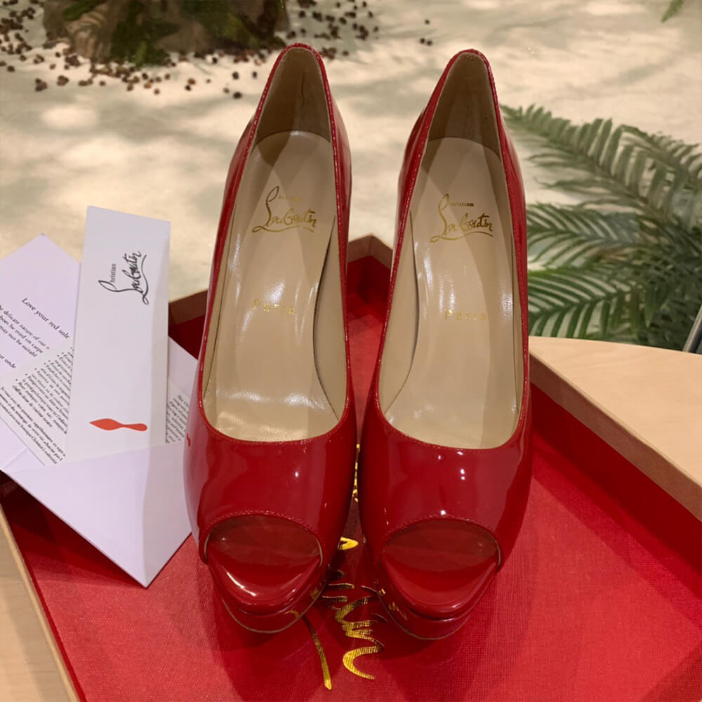Chr1st1an Louboutin New Very Prive(120 mm Platform pumps)