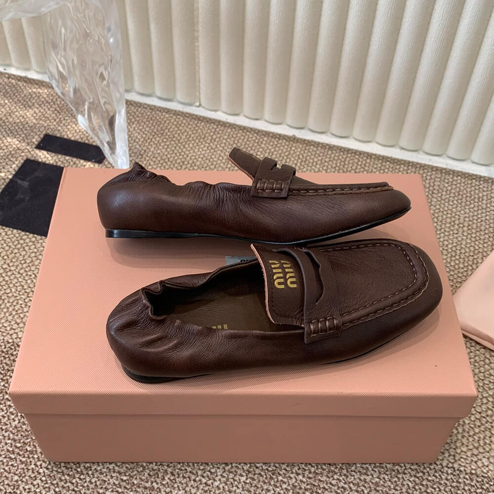 M1um1u WOMEN LOAFER