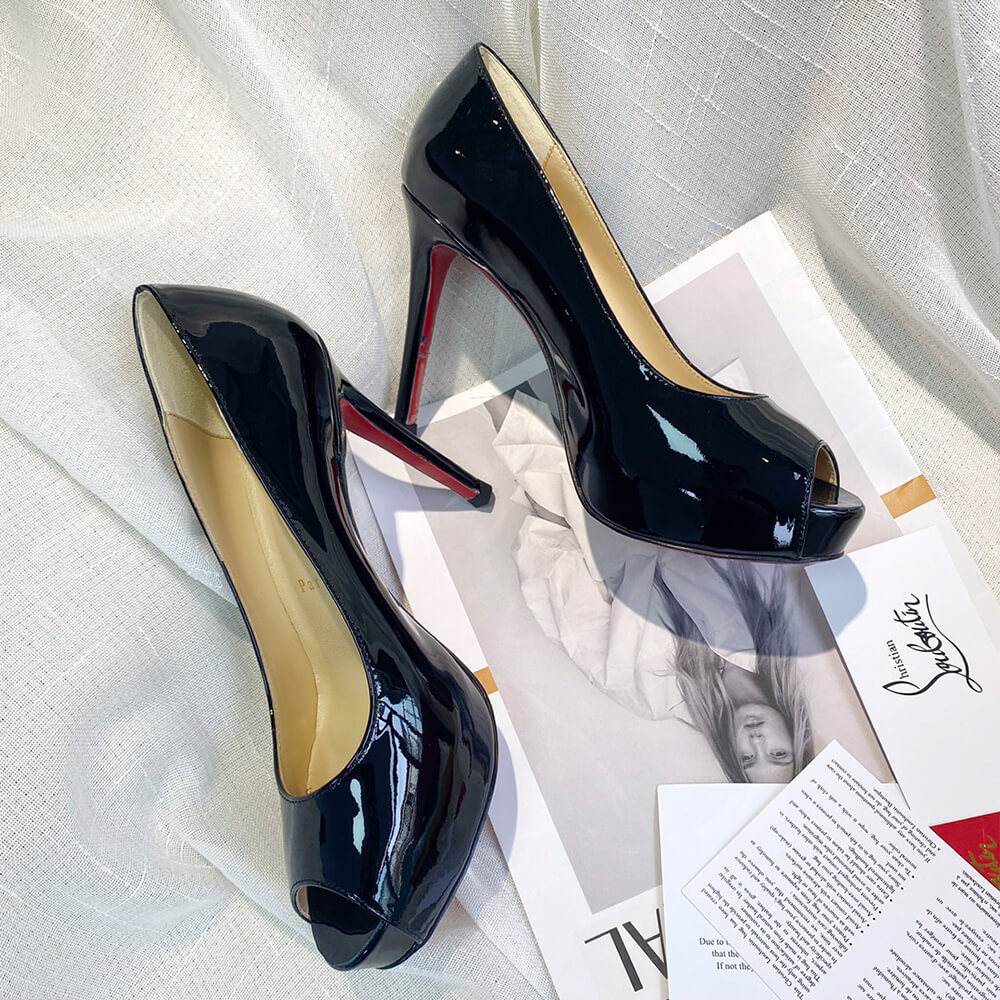 Chr1st1an Louboutin New Very Prive(120 mm Platform pumps)