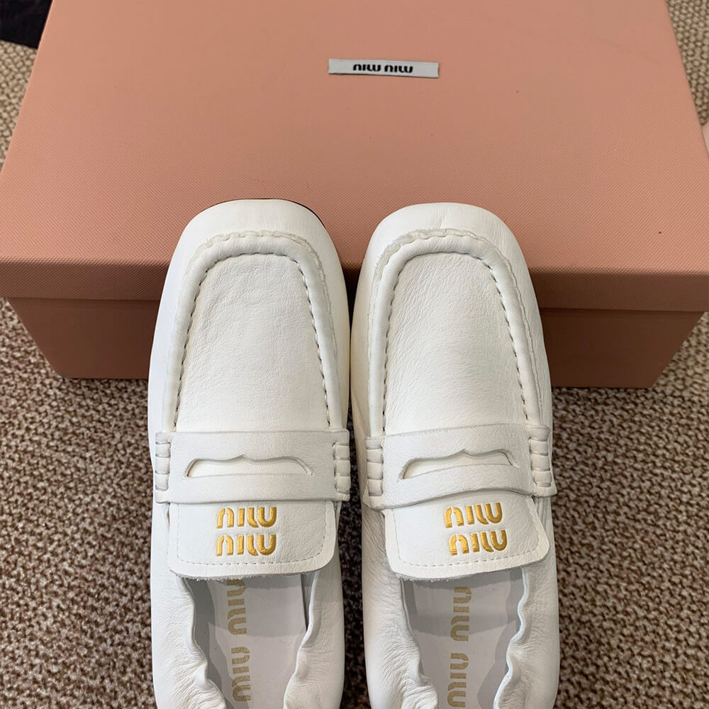 M1um1u WOMEN LOAFER