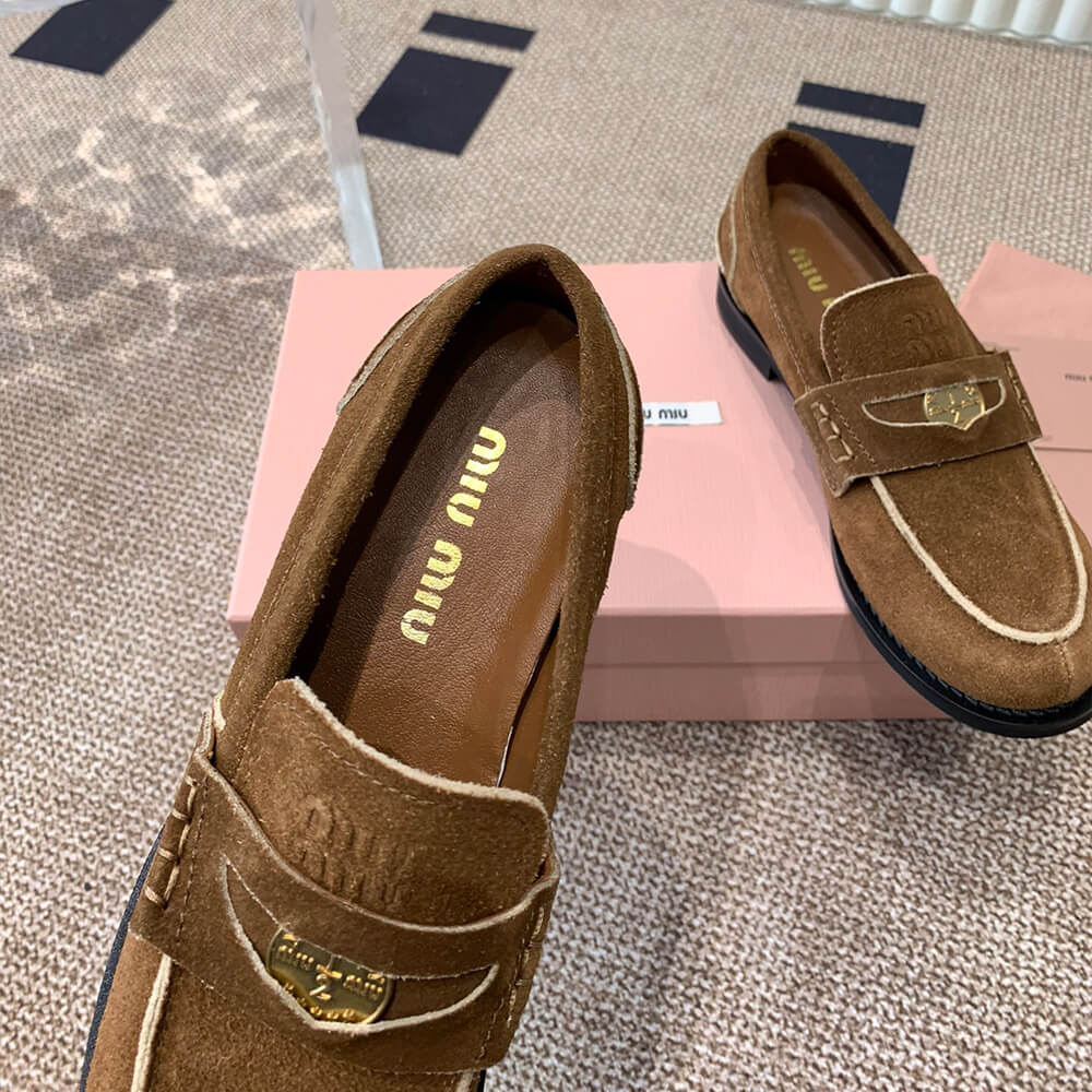 M1um1u WOMEN LOAFER