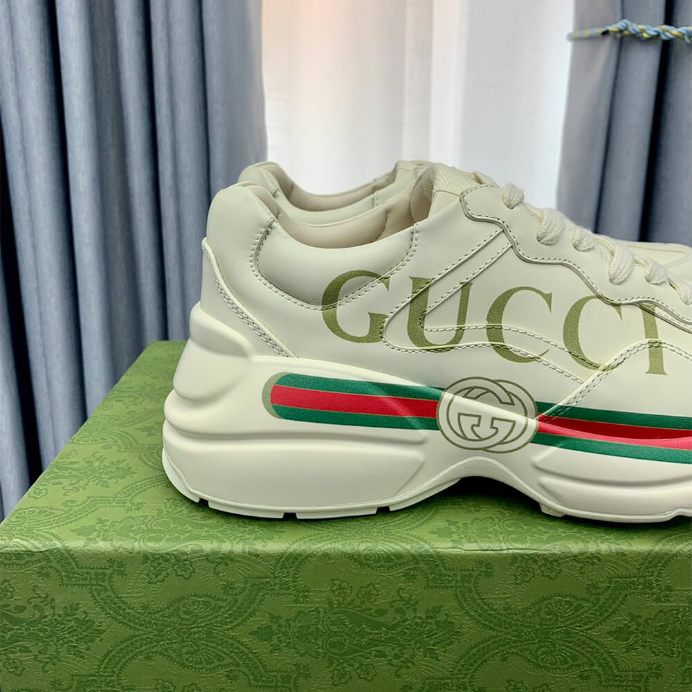 Rhyton sneaker with Gvc*1 logo