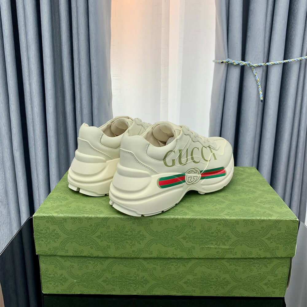 Rhyton sneaker with Gvc*1 logo
