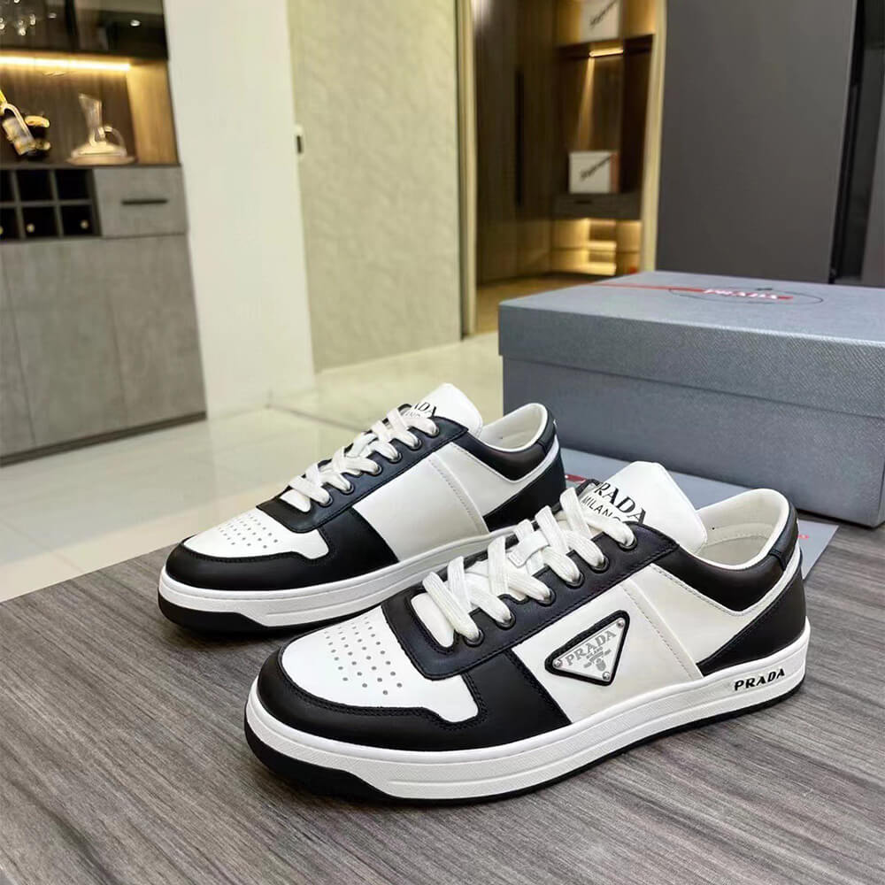 Pra*a Downtown nappa leather sneakers