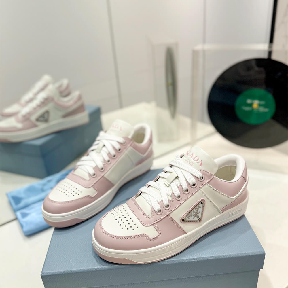 Pra*a Downtown nappa leather sneakers