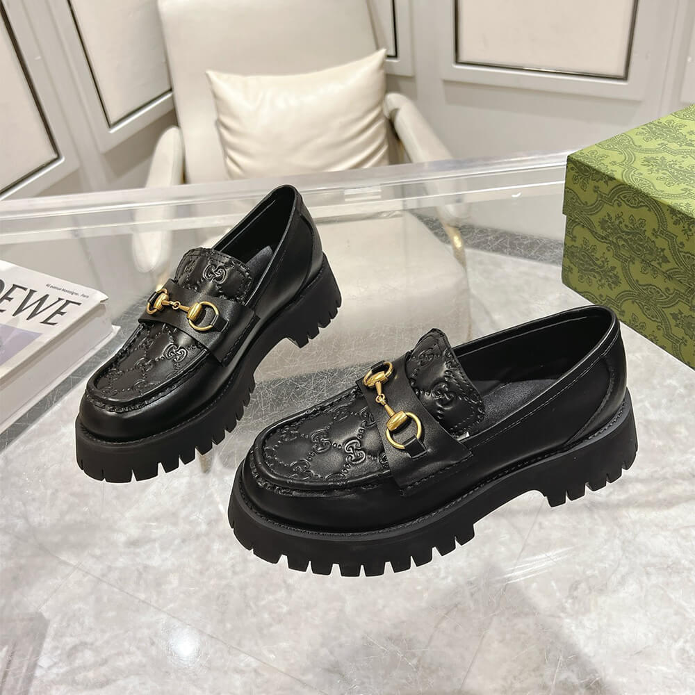 Gvc*1 Women’s Horsebit loafer with lug sole