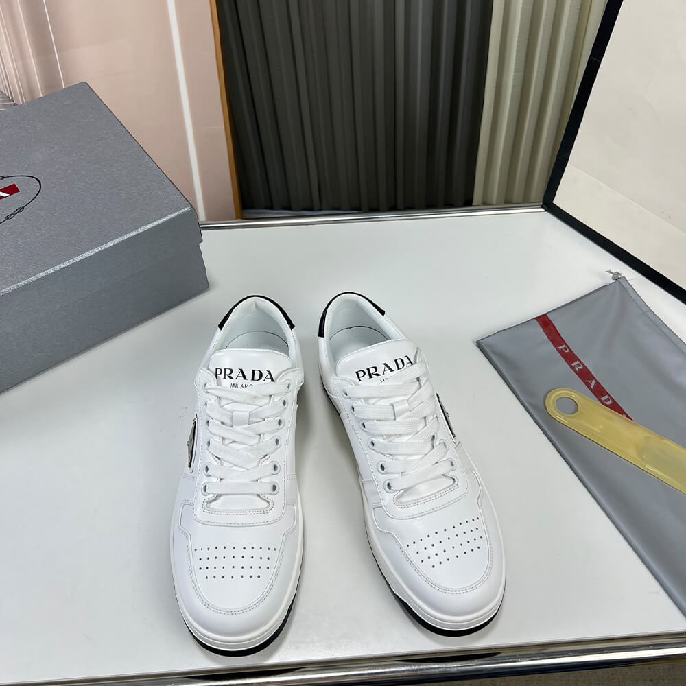 Pra*a Downtown nappa leather sneakers