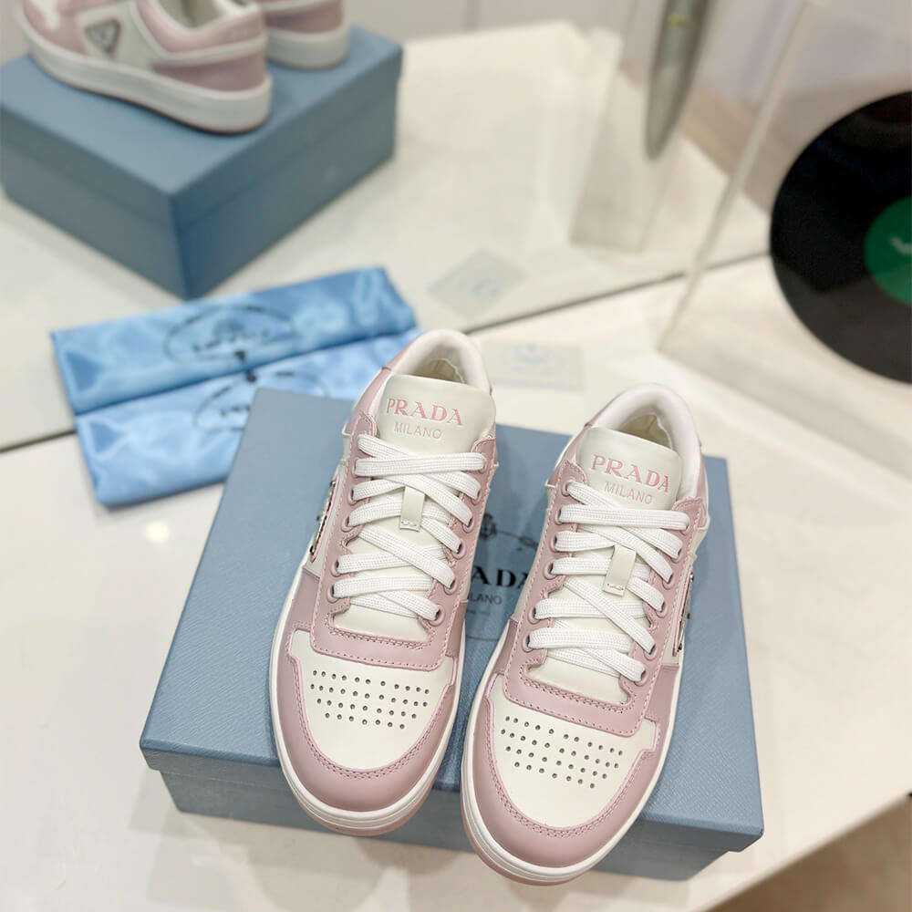 Pra*a Downtown nappa leather sneakers