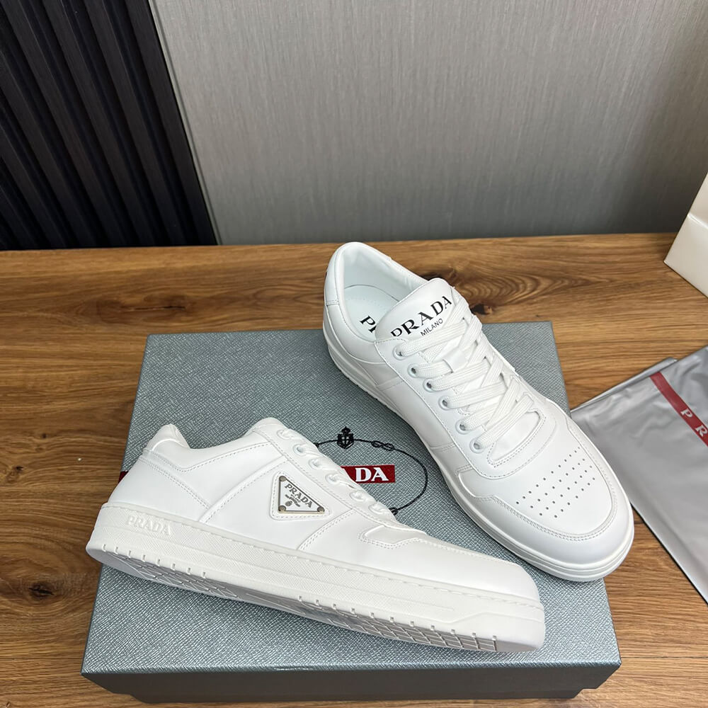 Pra*a Downtown nappa leather sneakers