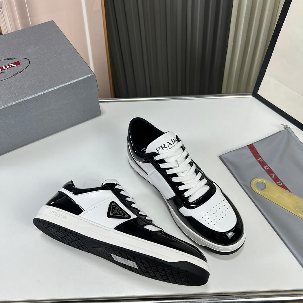 Pra*a Downtown nappa leather sneakers
