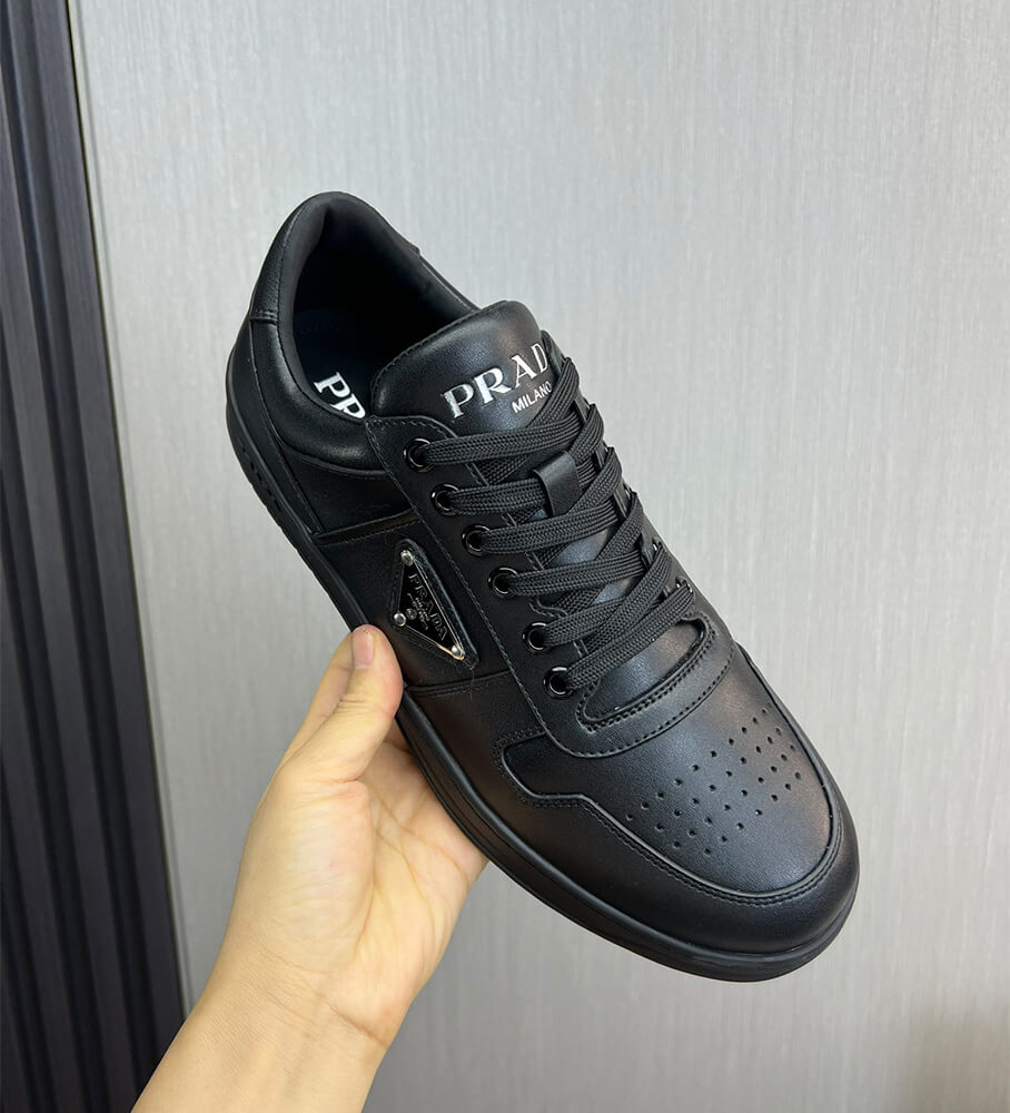Pra*a Downtown nappa leather sneakers