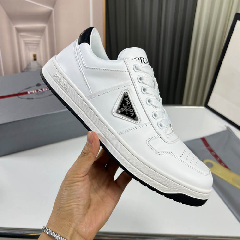 Pra*a Downtown nappa leather sneakers