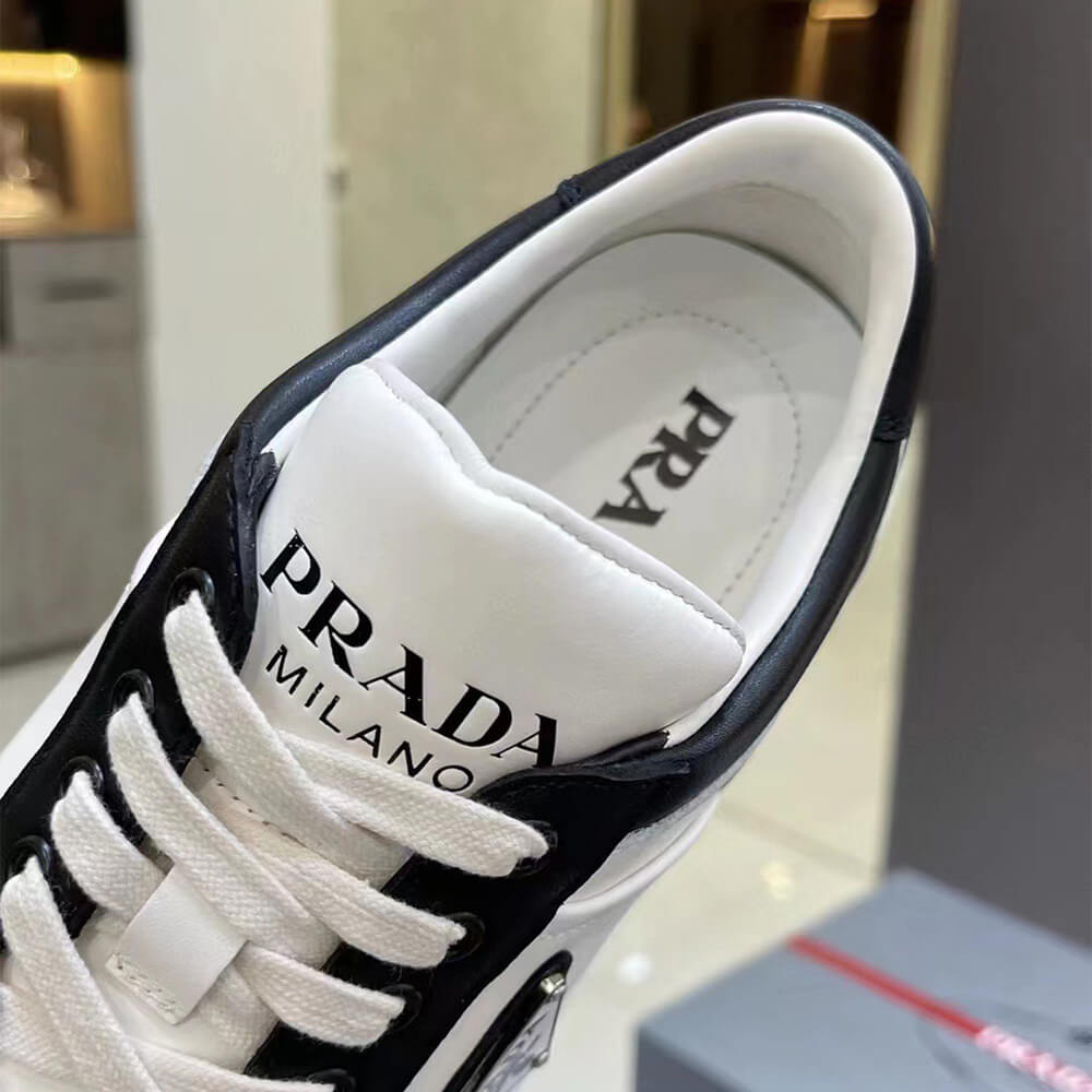 Pra*a Downtown nappa leather sneakers
