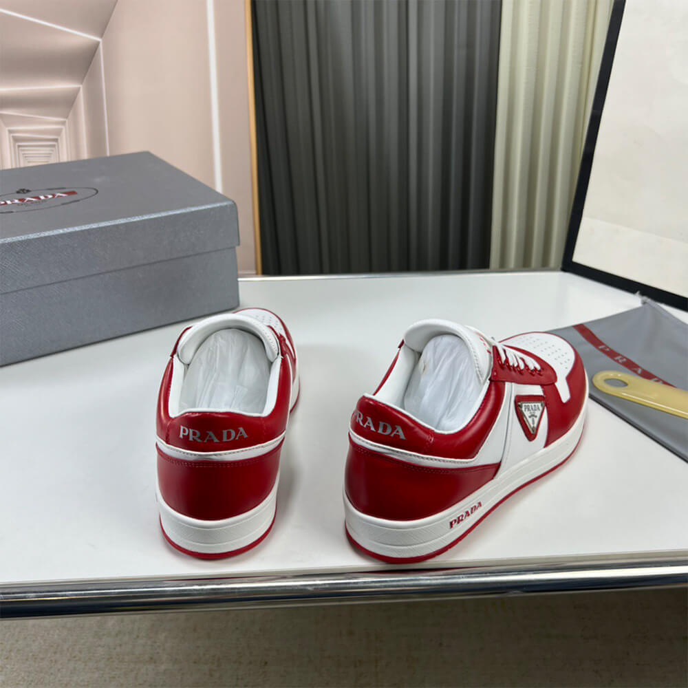 Pra*a Downtown nappa leather sneakers