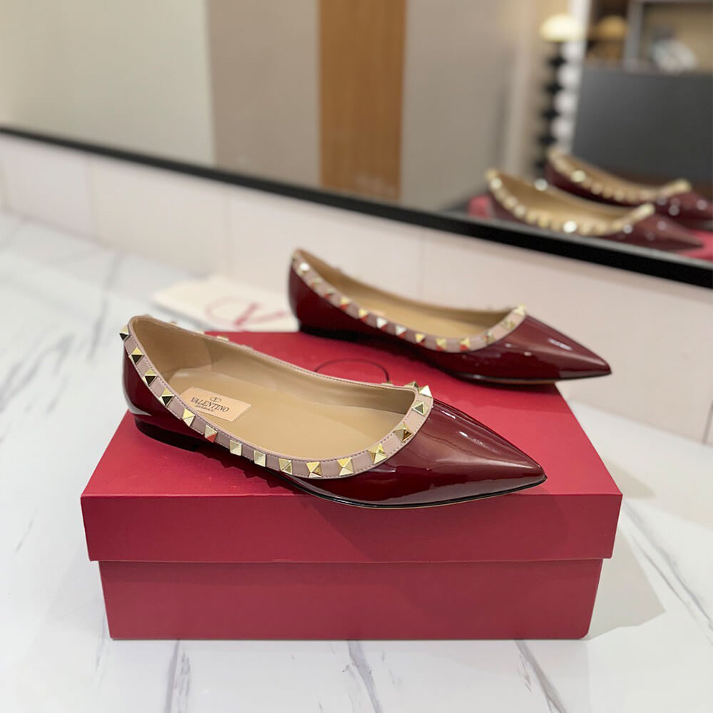 Va1e*ntin0 ROCKSTUD BALLET FLAT
