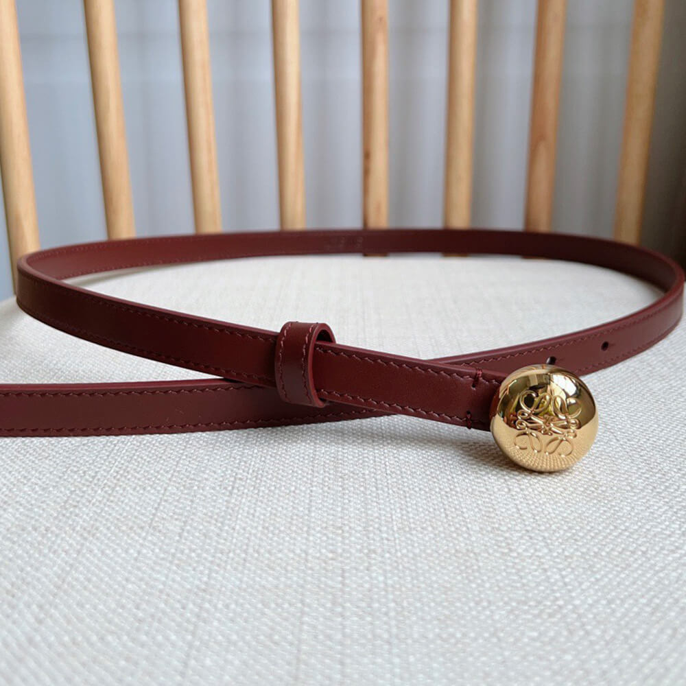 L0ew* belt in smooth calfskin 15mm