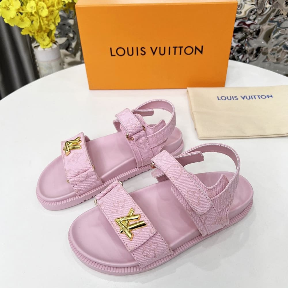 LV Sunset Flat Comfort Sandal