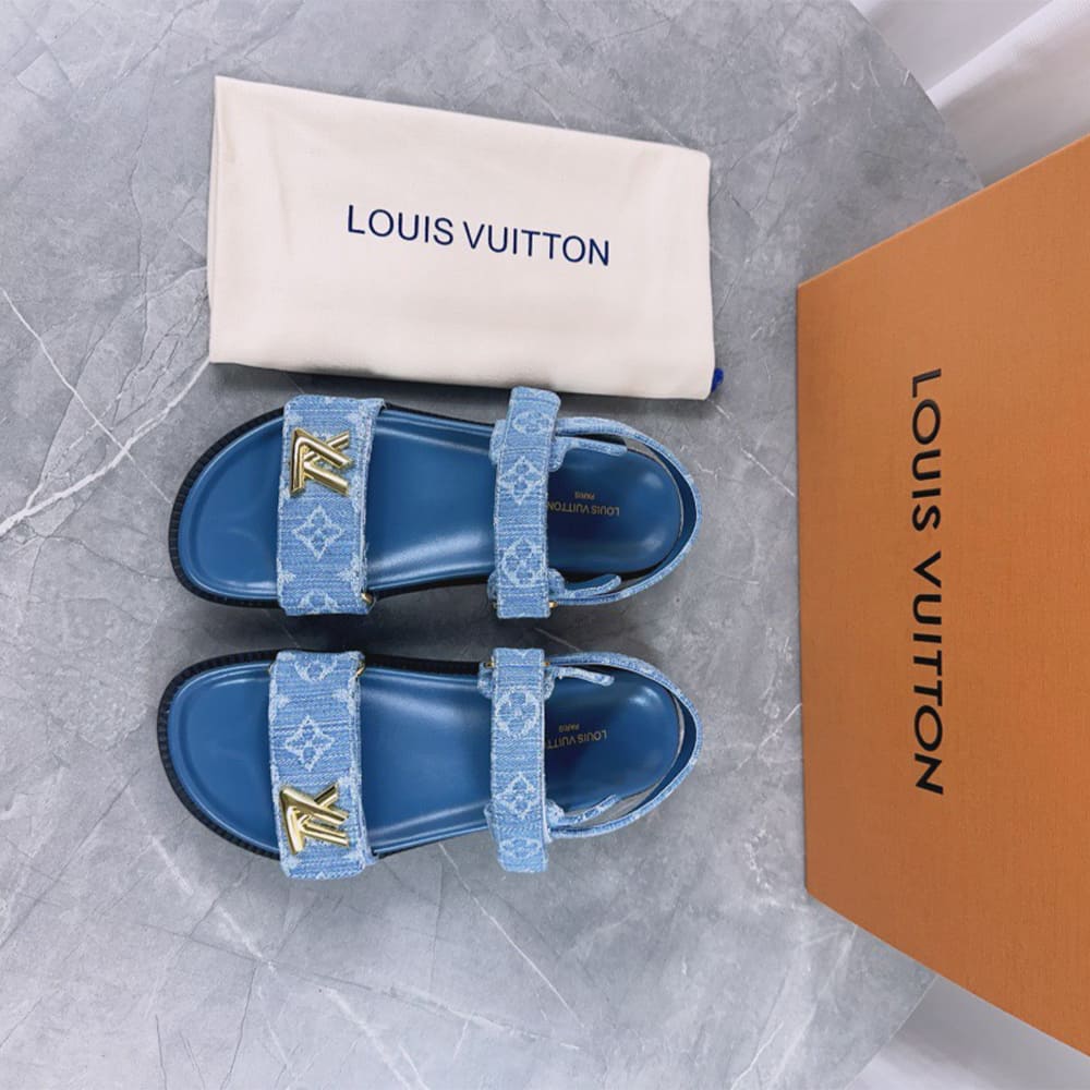 LV Sunset Flat Comfort Sandal