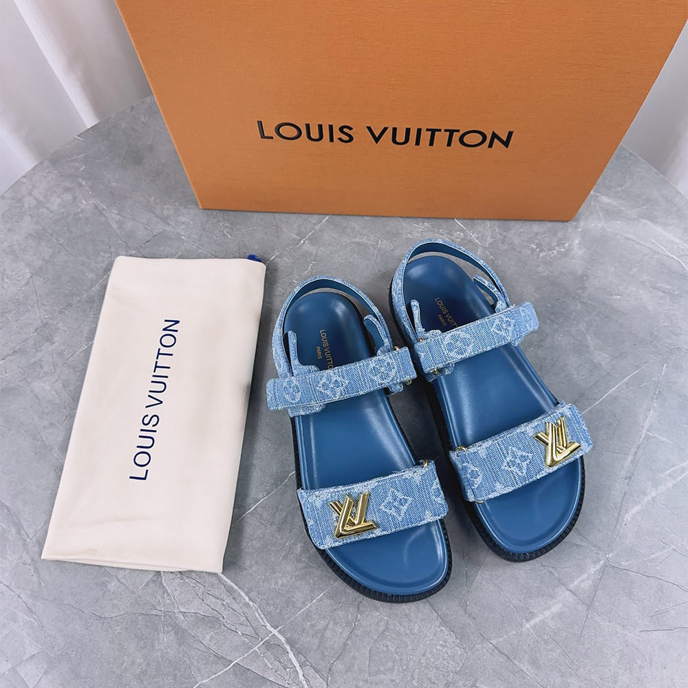 LV Sunset Flat Comfort Sandal