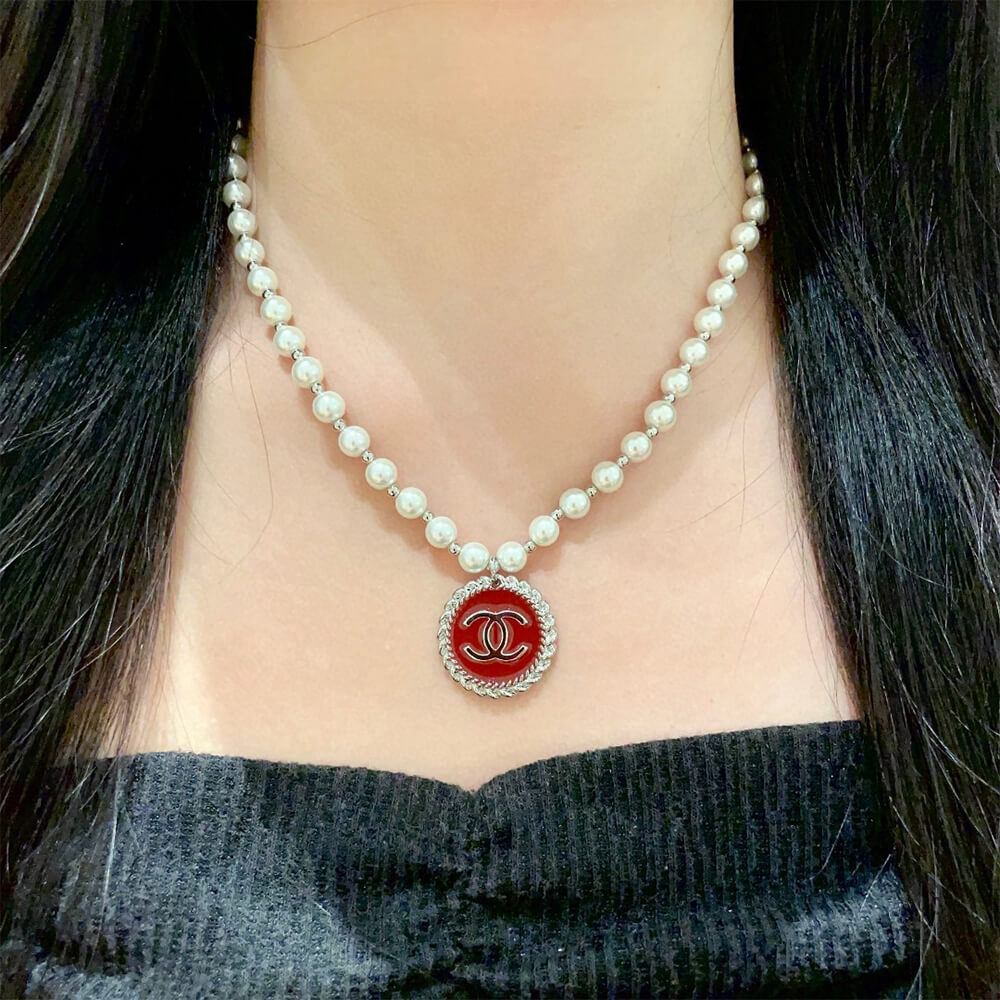 Ch**el Pearl Necklace