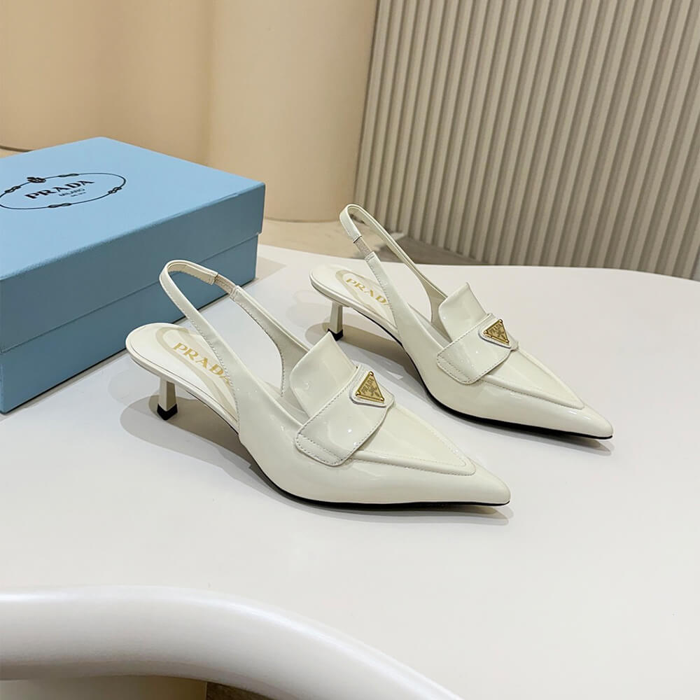 Pra*a slingback pumps