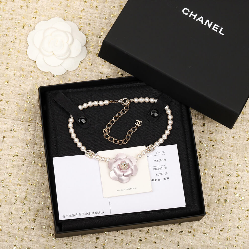 Ch**el Pearl Necklace