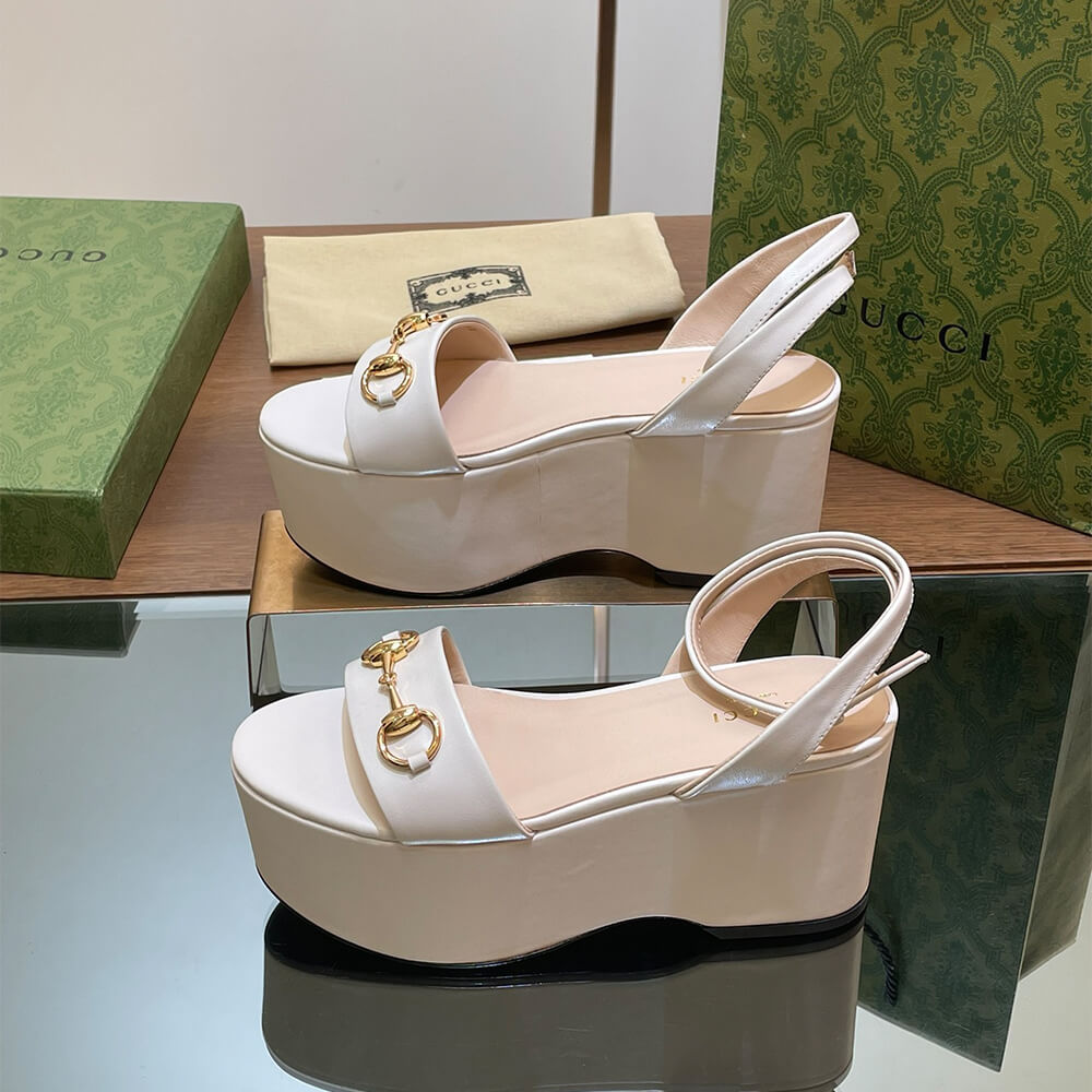 Gvc*1 Women’s Horsebit flatform sandal