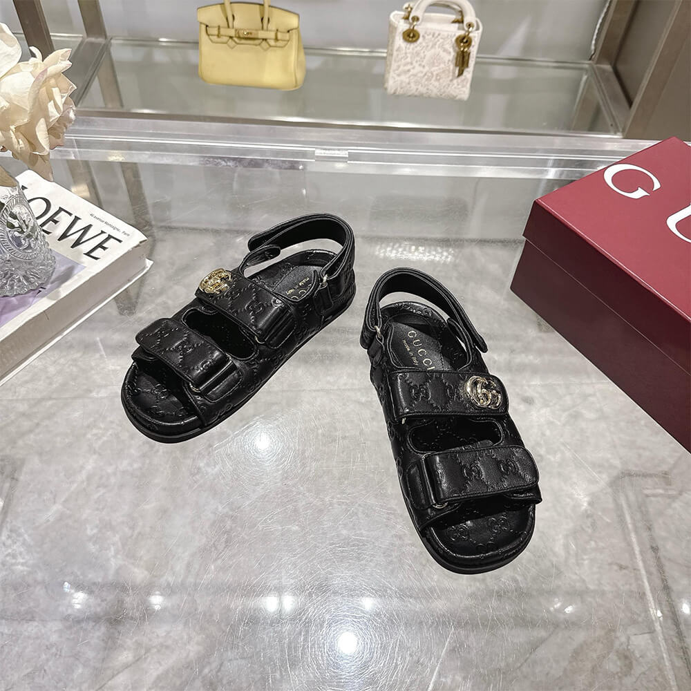 Gvc*1 Women’s sandal with Double G