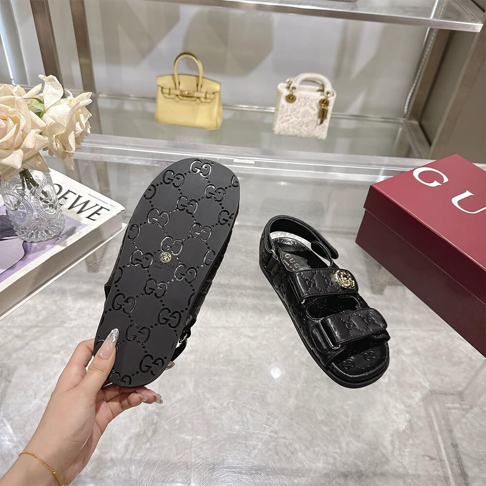 Gvc*1 Women’s sandal with Double G