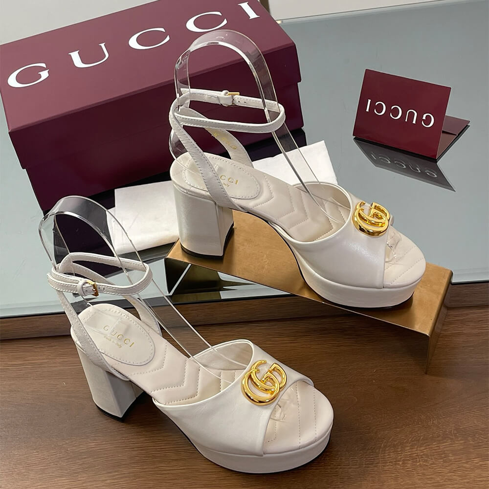 Gvc*1 Women’s platform sandal with Double G