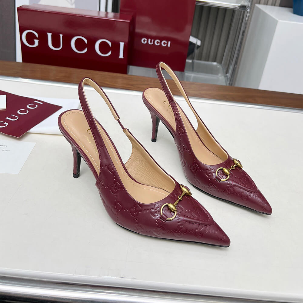 Gvc*1 Women’s slingback pump with Horsebit