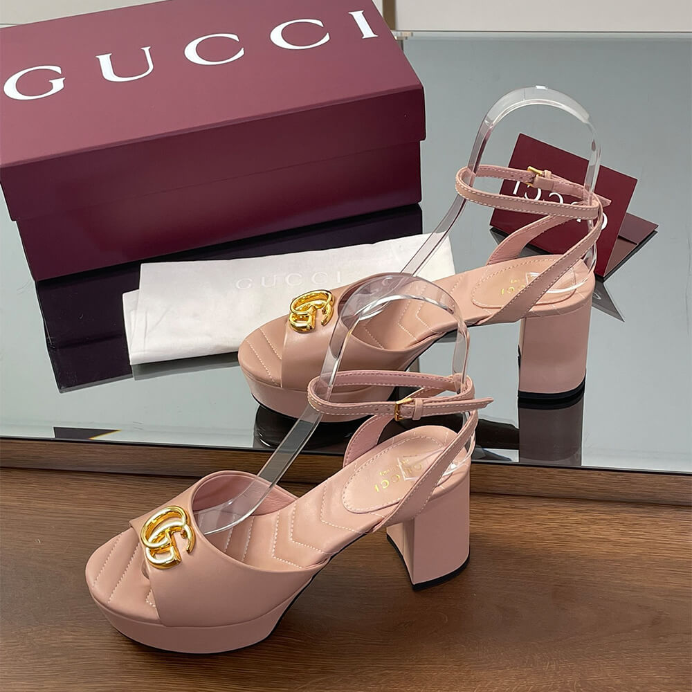 Gvc*1 Women’s platform sandal with Double G