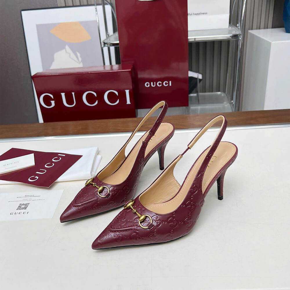 Gvc*1 Women’s slingback pump with Horsebit