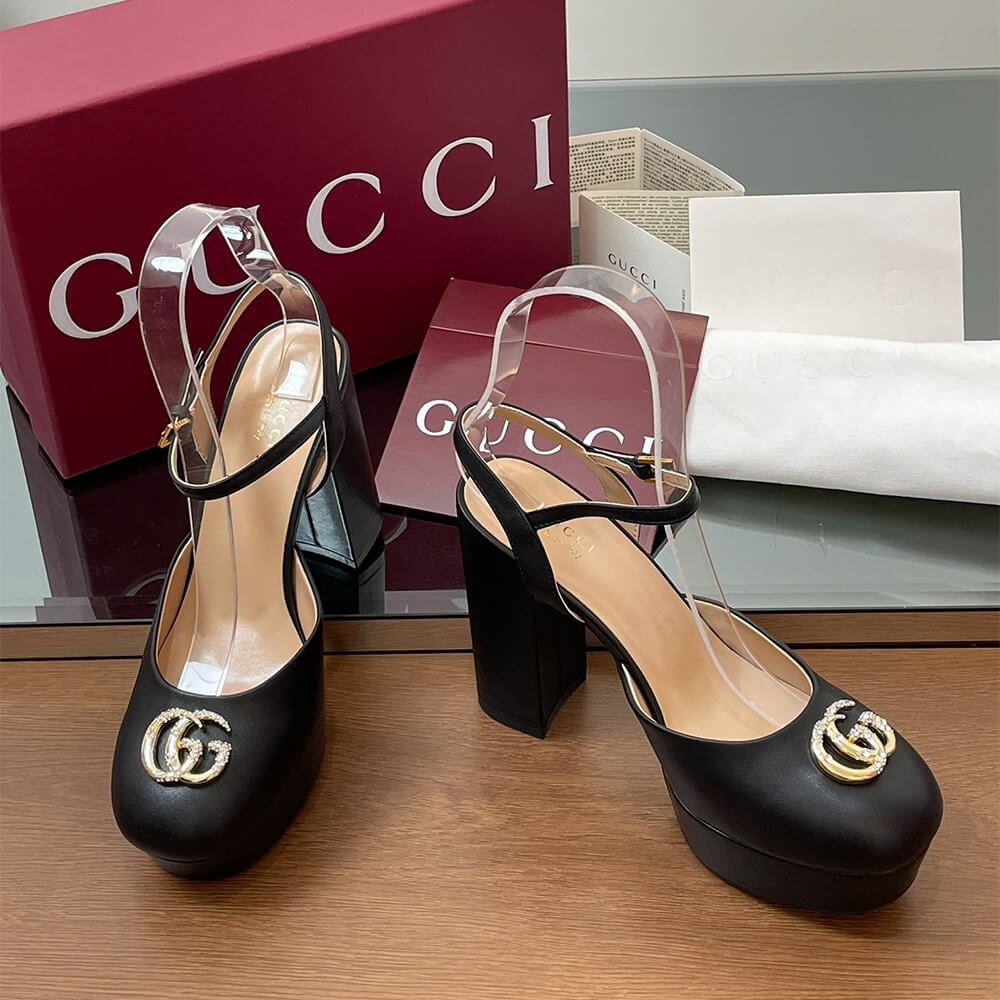 Gvc*1 Women’s platform pump with Double G