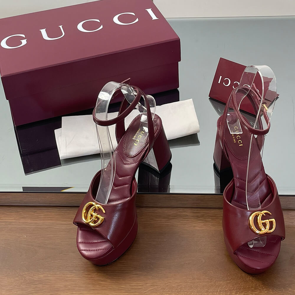 Gvc*1 Women’s platform sandal with Double G