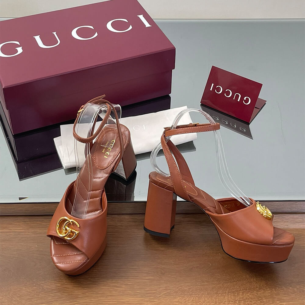 Gvc*1 Women’s platform sandal with Double G