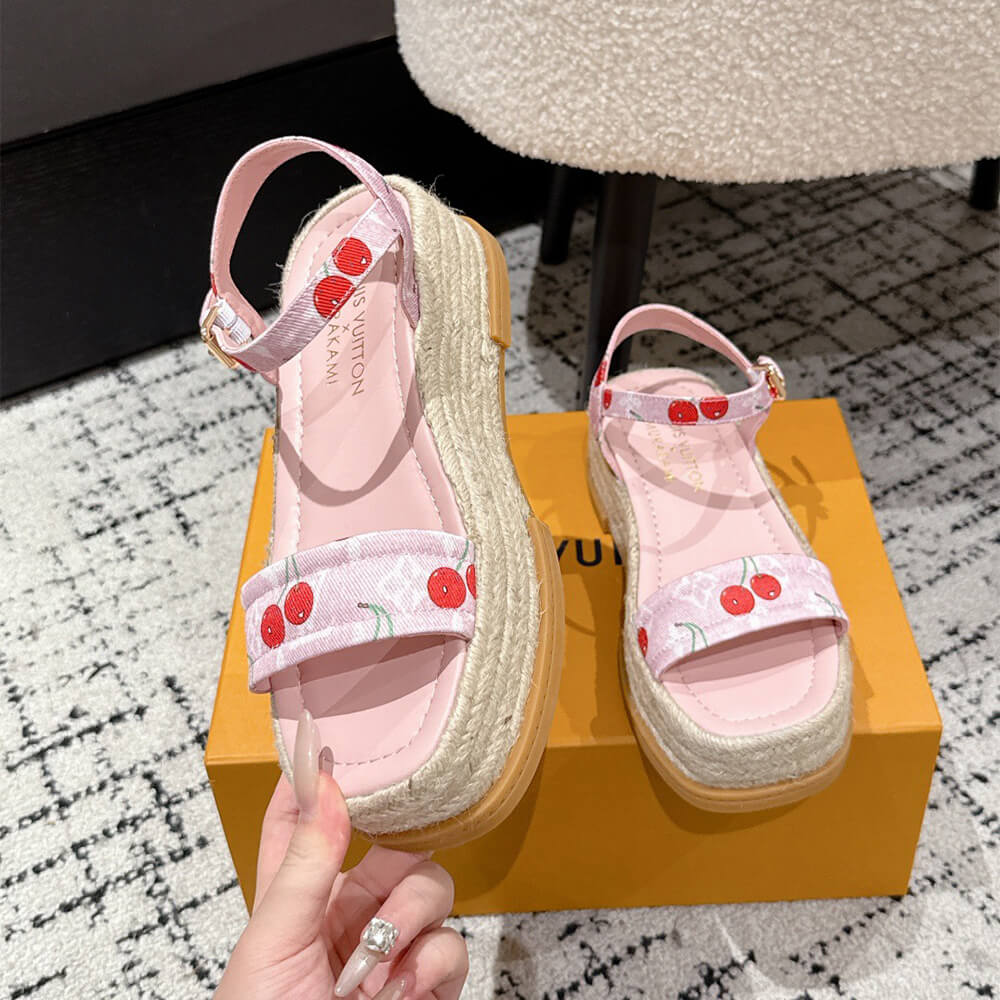LV x TM Maya Platform Sandal