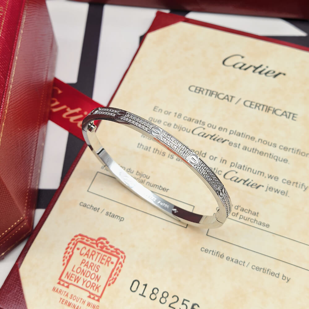 Ca*t1er LOVE bracelet