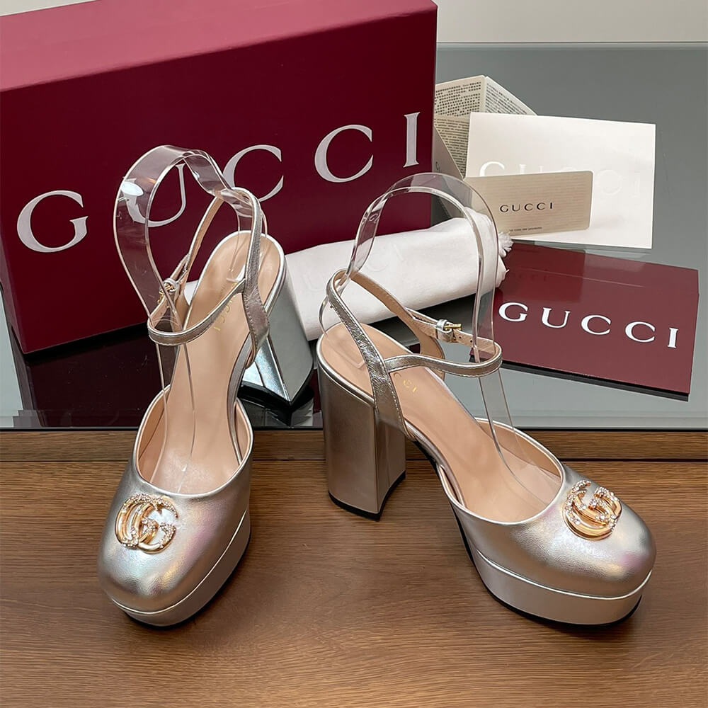 Gvc*1 Women’s platform pump with Double G