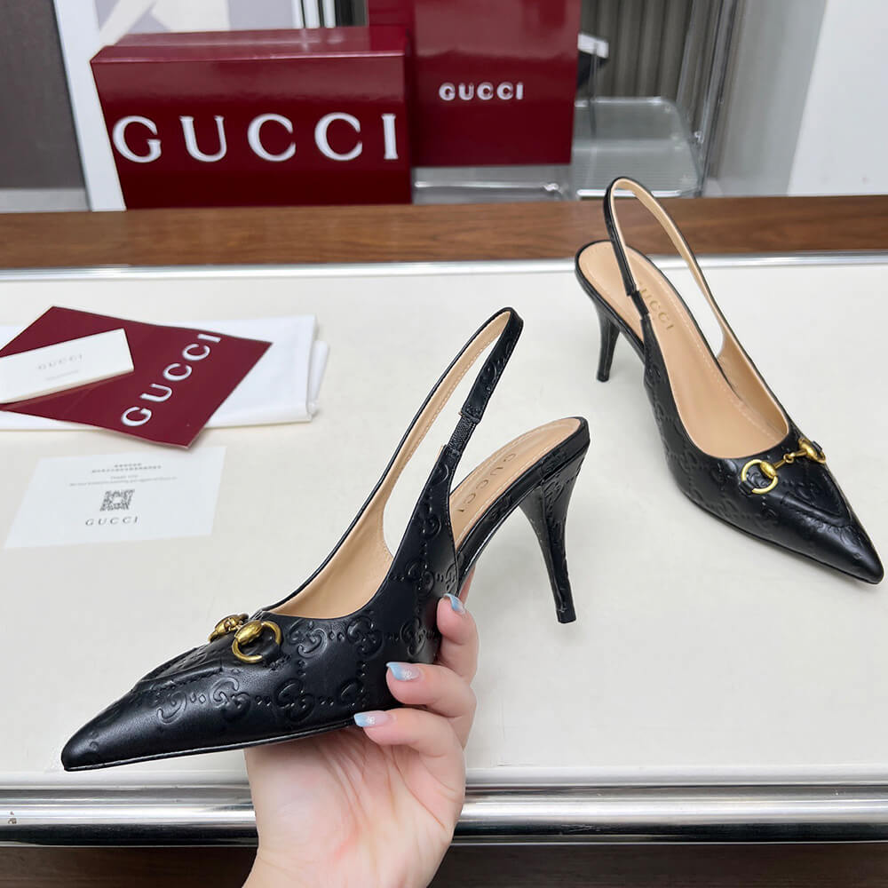 Gvc*1 Women’s slingback pump with Horsebit