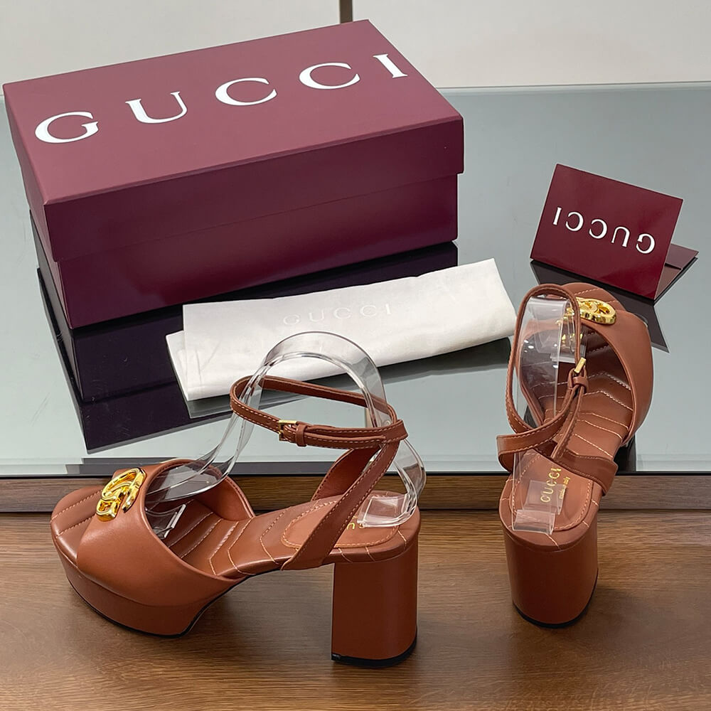 Gvc*1 Women’s platform sandal with Double G