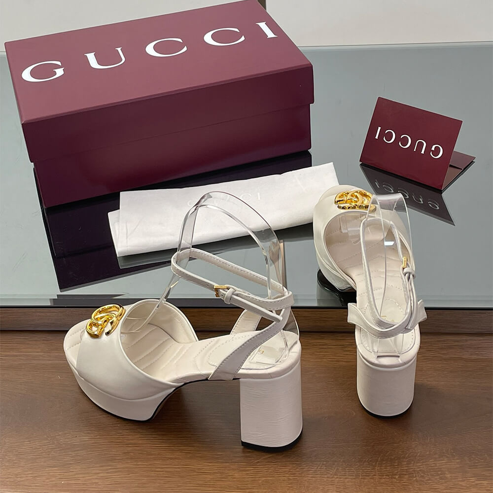 Gvc*1 Women’s platform sandal with Double G