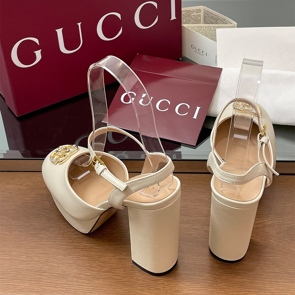 Gvc*1 Women’s platform pump with Double G