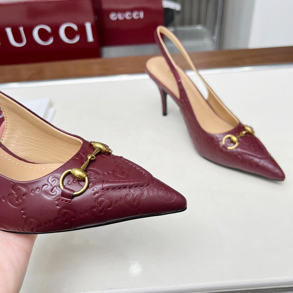 Gvc*1 Women’s slingback pump with Horsebit