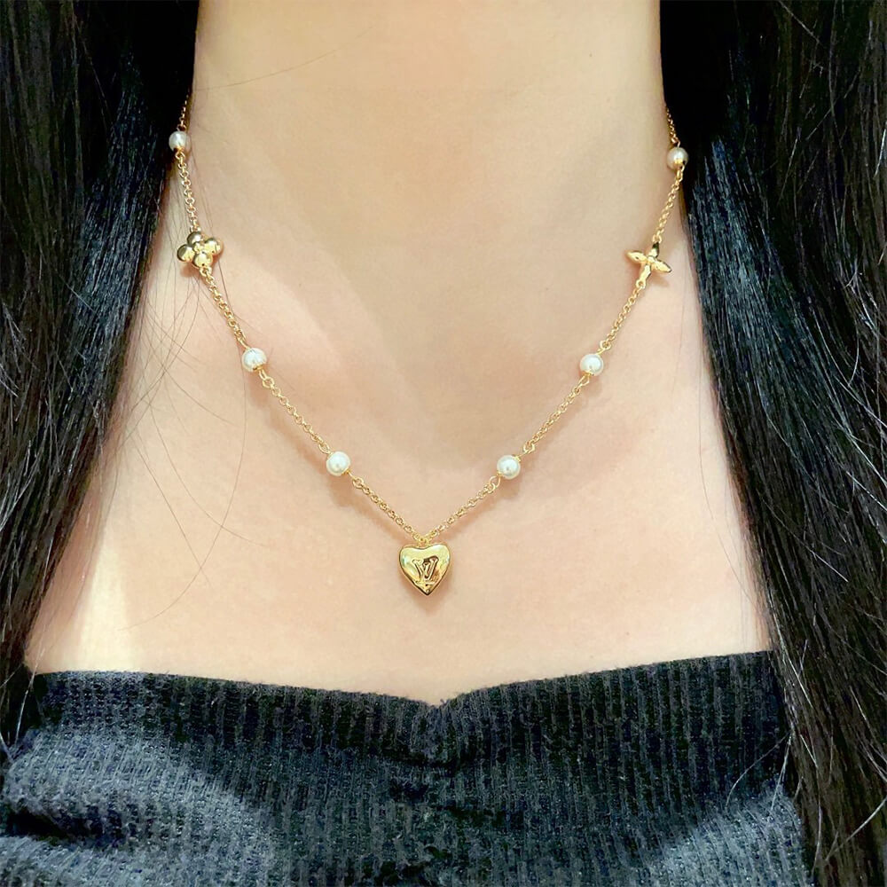 LV Pearl Necklace