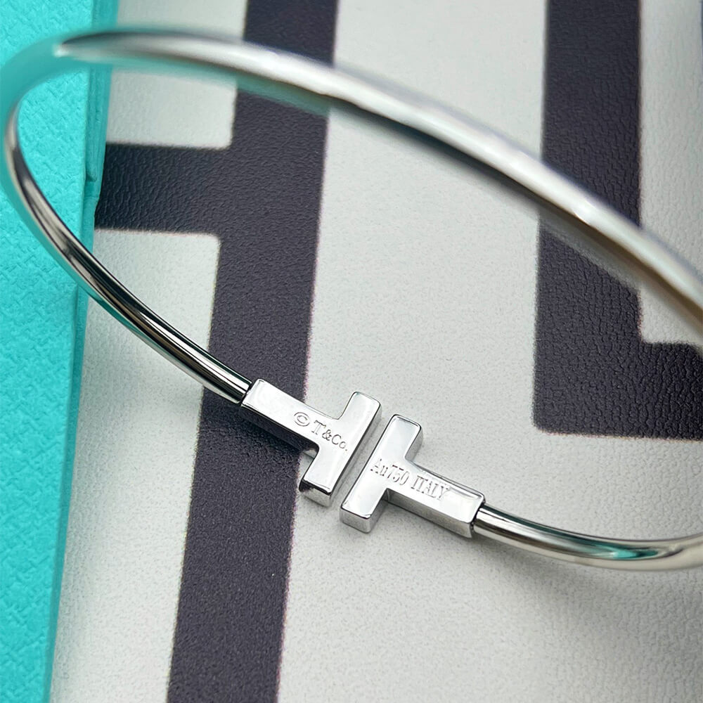 T*f*ny T Turquoise Wire Bracelet