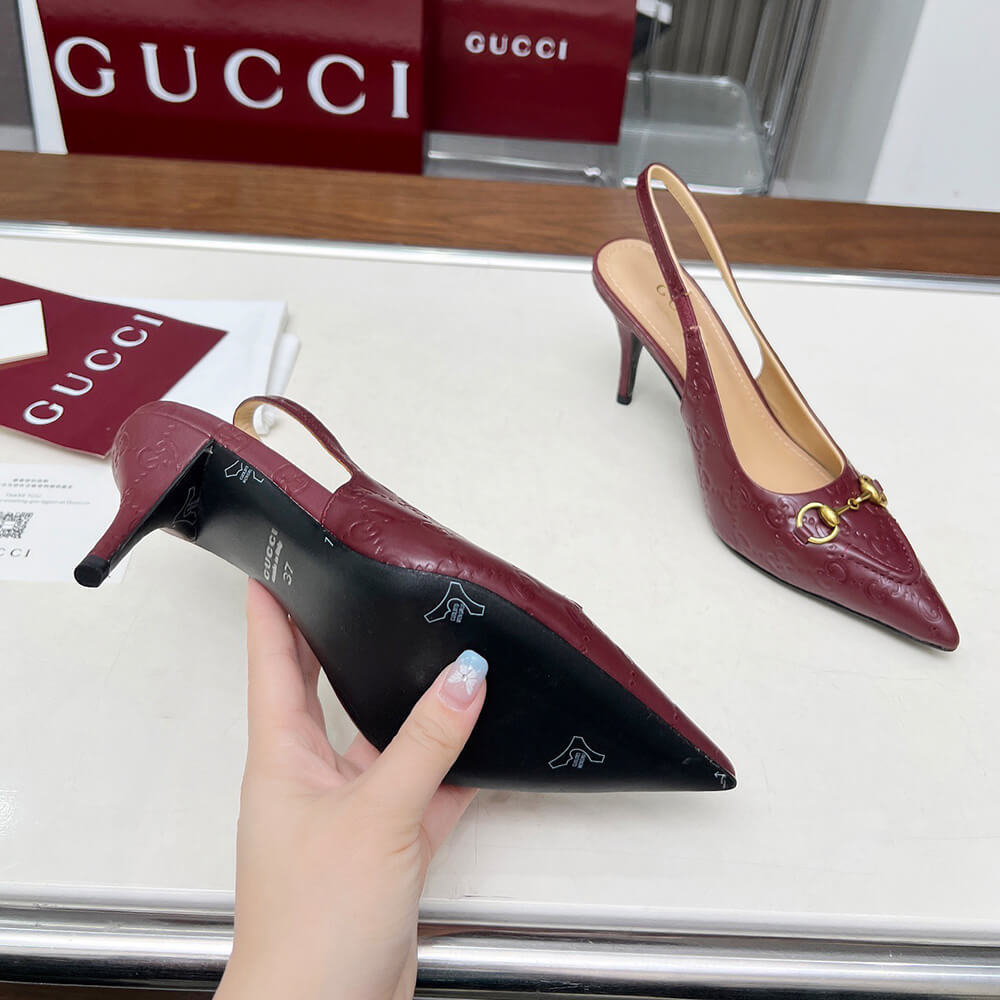 Gvc*1 Women’s slingback pump with Horsebit